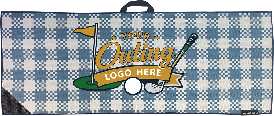 No Dirt Golf Towel
